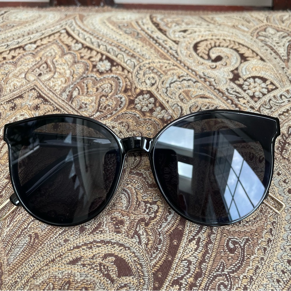 NWOT Sojos Black Mirrored Cat Eye Together Sunglasses UV400 Sunnies - Picture 12 of 12
